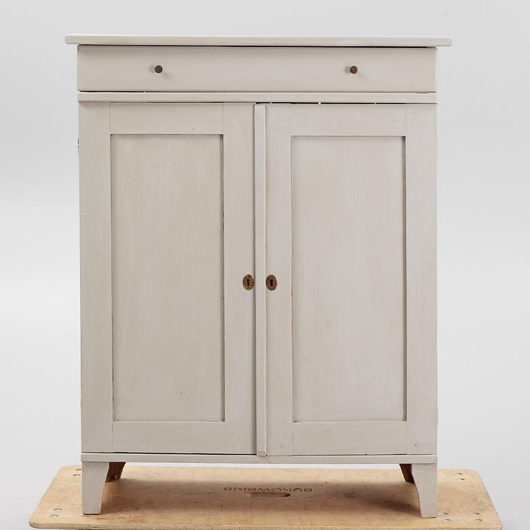 A cupboard, circa 1900.