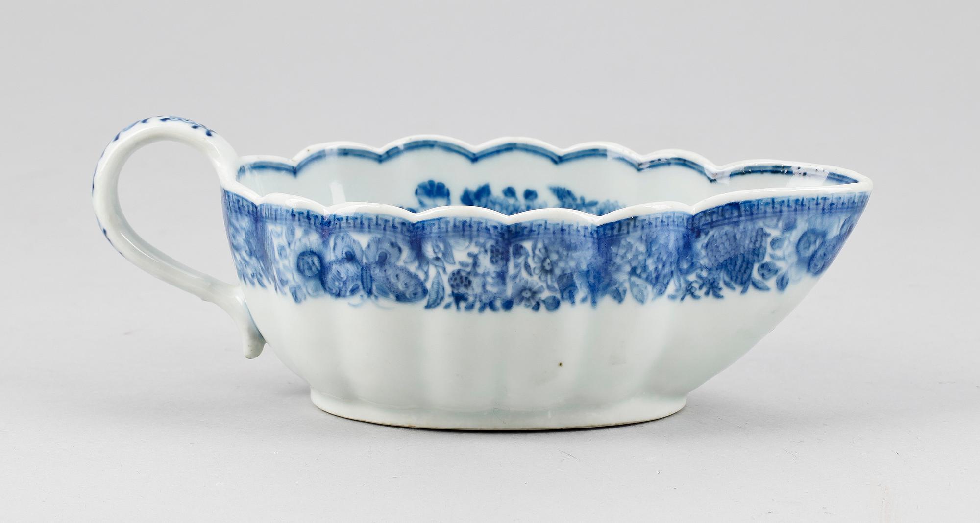 SÅSSNIPA, porslin, Qianlong, Kina 1700-tal.