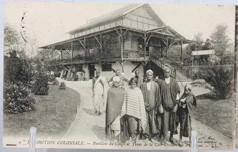 PARTI VYKORT, omkring sekelskiftet 1900.