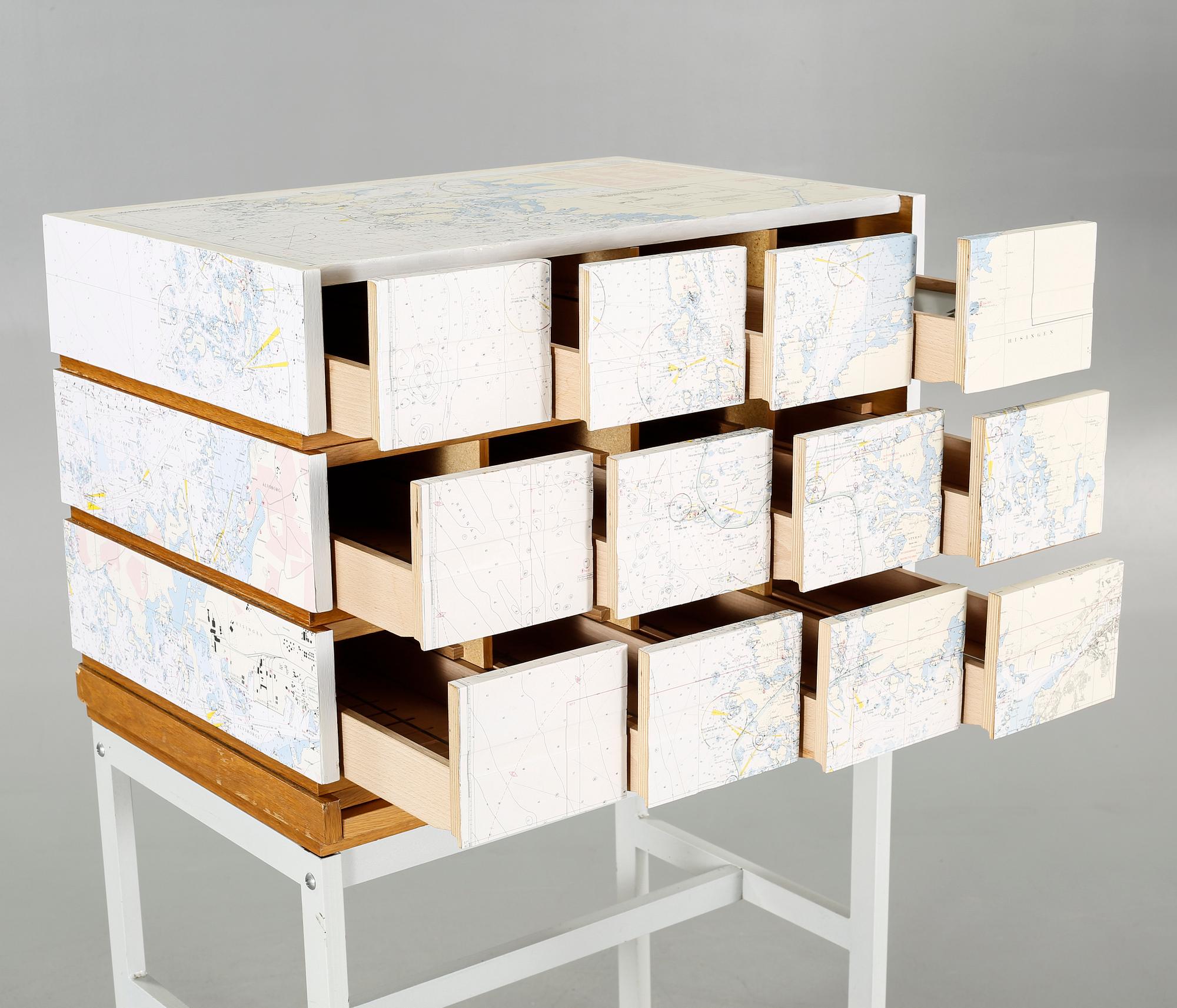 KARTOTEK / ARKIVSKÅP, 1900-talets andra hälft.