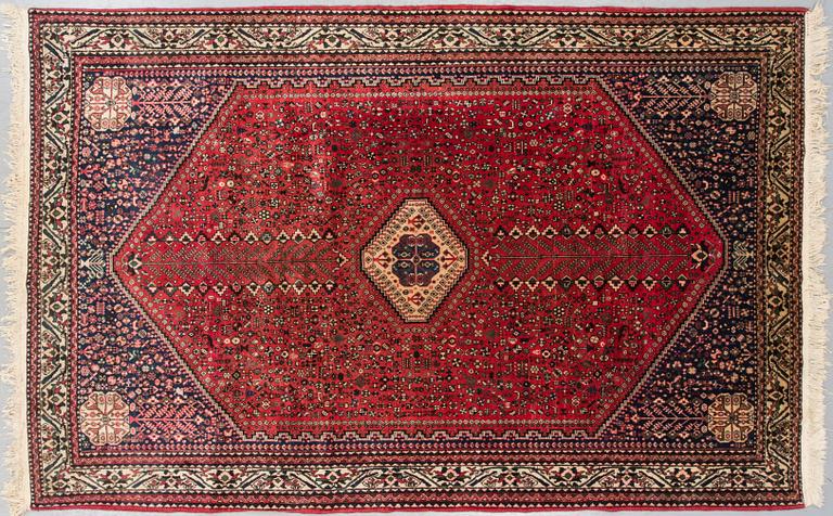 MATTA, old, Shiraz/Kashgai, figural, ca 302 X 198 cm.