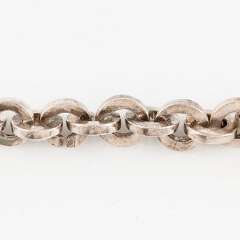 Rey Urban, necklace, silver, Stockholm 1969.