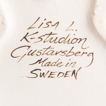 Lisa Larson, figurin signerad K-studion Gustavsberg.