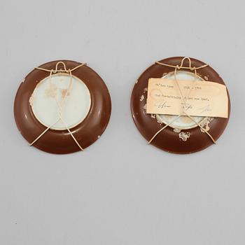 FAT, 2 st, porslin Kina, 1700-tal.