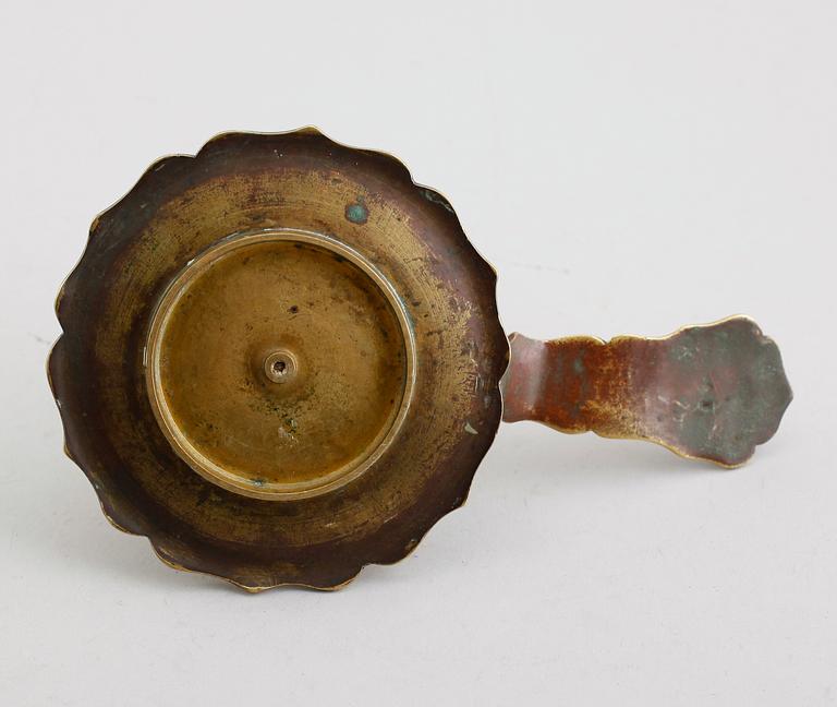 RESELJUSSTAKE, mässing, 1700-tal.