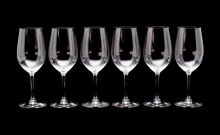 VINGLAS, 11 st (6+5), Riedel, 1900-talets andra hälft.