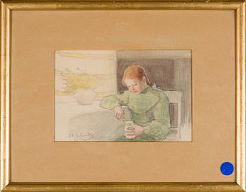 Albert Gebhard, Flicka.