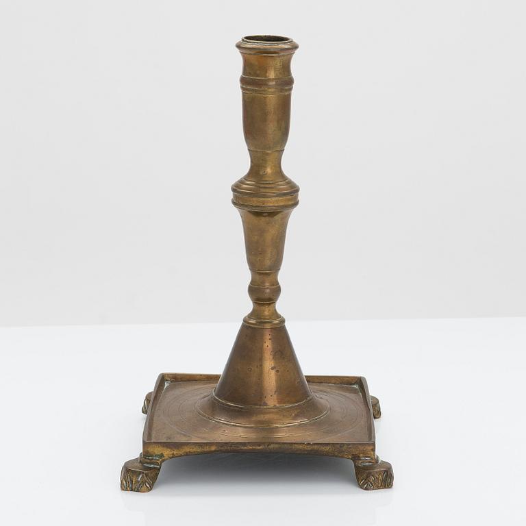 A 17th century candlestick, Spain.