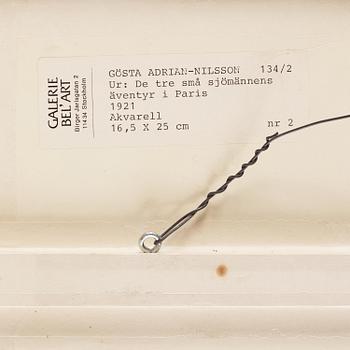 Gösta Adrian-Nilsson, From "De tre små sjömännens äventyr i Paris".