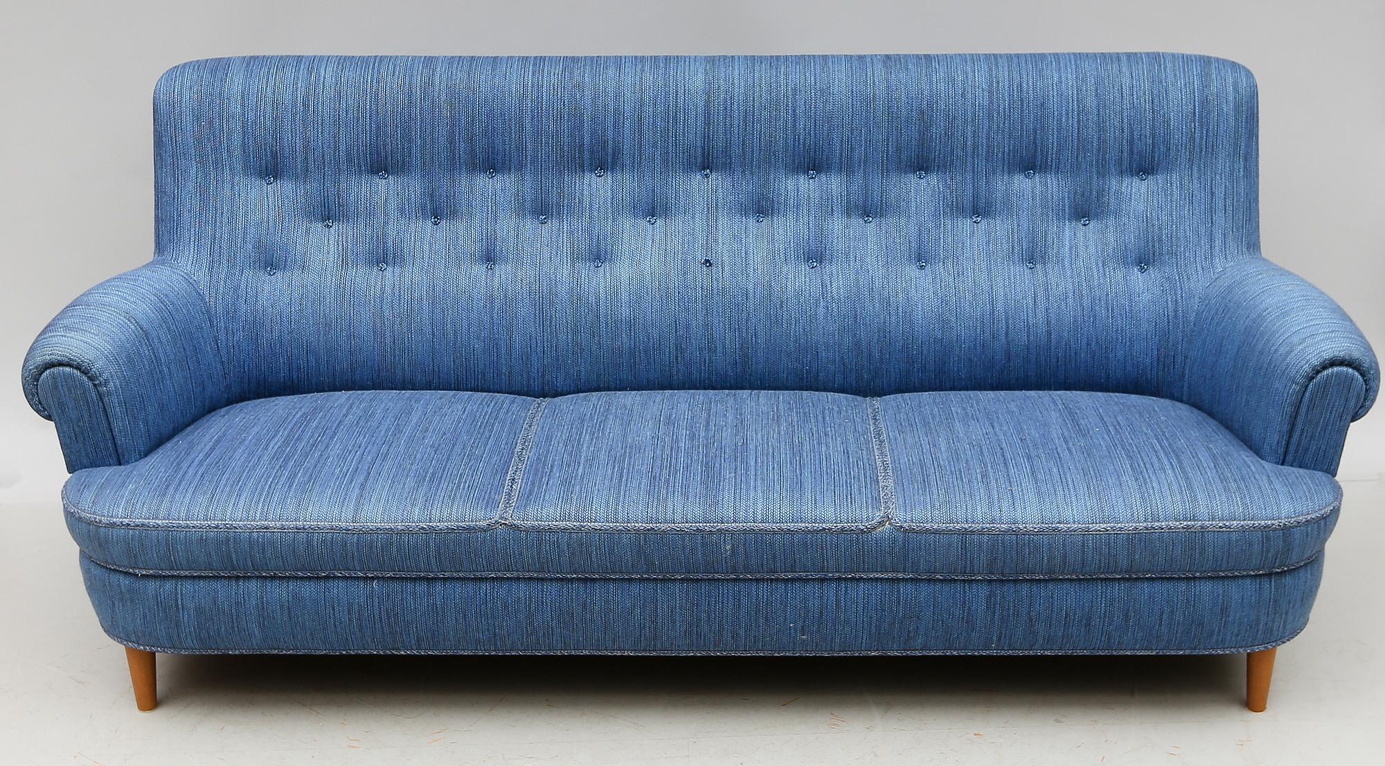 SOFFA, "Hemmakväll", Carl Malmsten, AB O.H. Sjögren, Tranås, 1900-talets andra hälft.