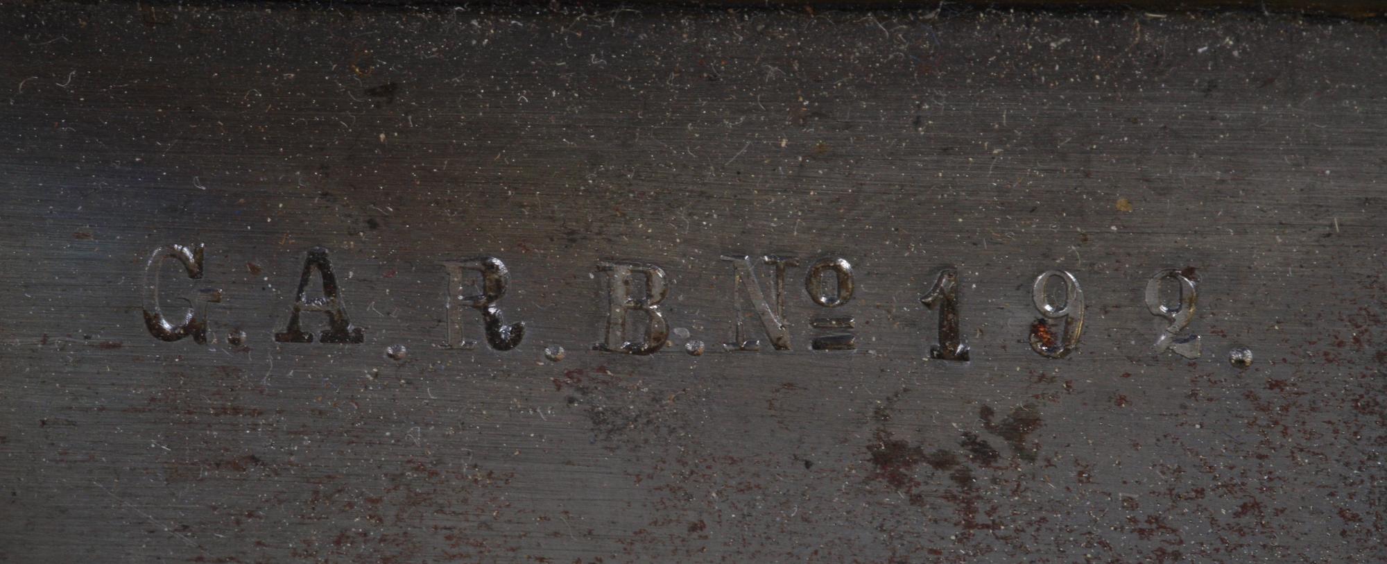 FASKINKNIV, 1800-tal.