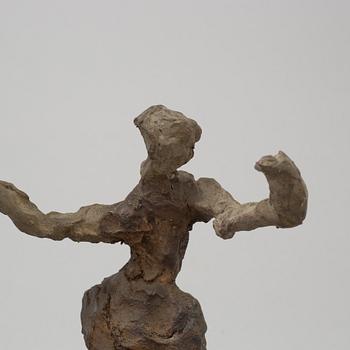 INGA BAGGE, sculpture, bronze, signed.