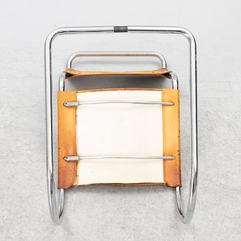 Ludwig Mies van der Rohe, Chair, "MR10", Thonet, likely 1970s.