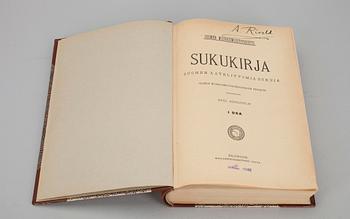 BOK, Sukukirja I-II, Kuopio 1901.