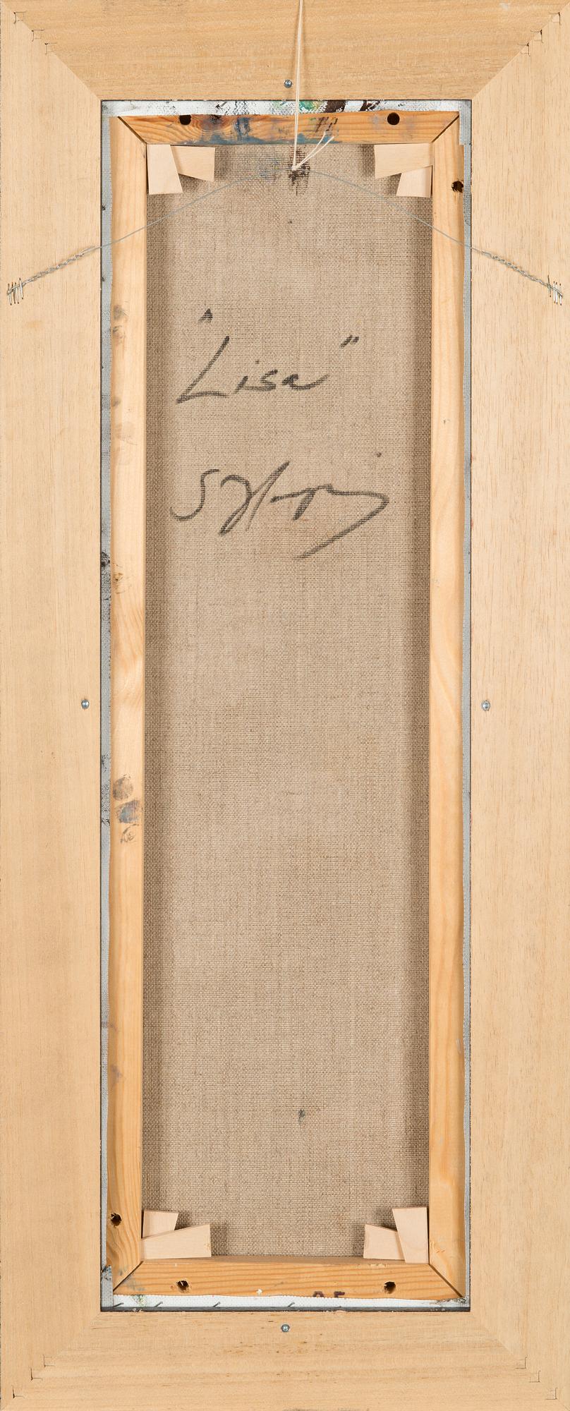 Sari Haapaniemi, oil on canvas, signed and dated -07.