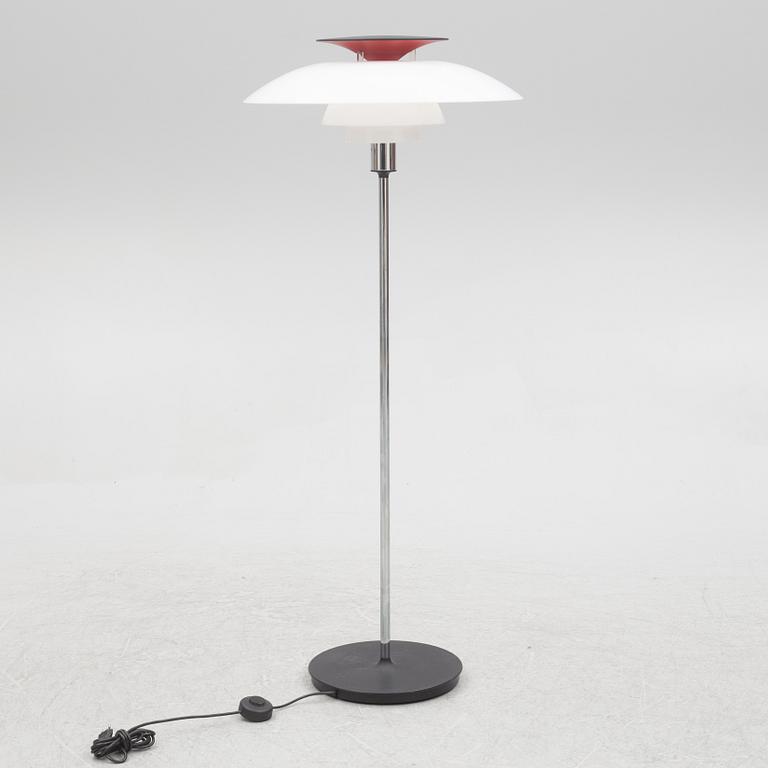 Poul Henningsen, floor lamp, "PH80", Louis Poulsen, Denmark.