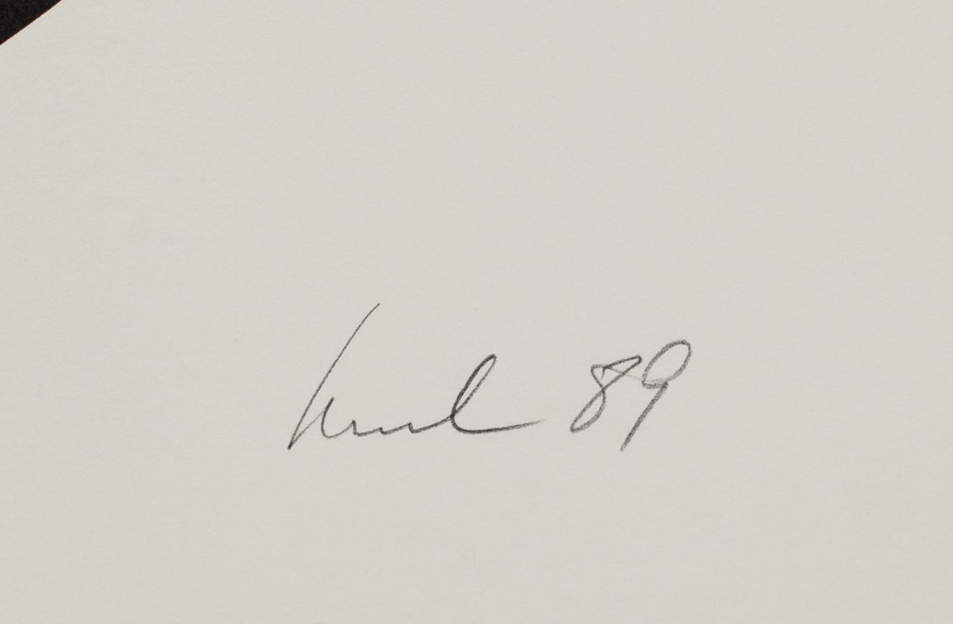 RAUL MEEL, färgserigrafi, signerad, numrerad 1/50 och daterad- 89.