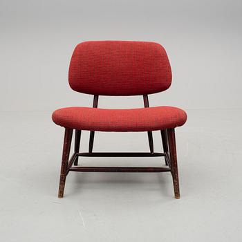 FÅTÖLJ, "Te-ve", Alf Svensson, Ljungs Industrier, 1950-/60-tal.