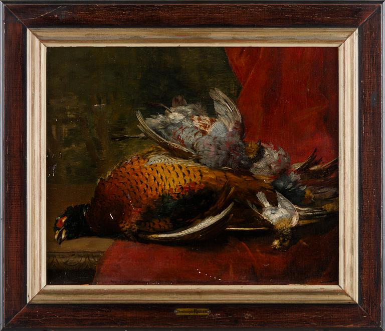 Dominique Hubert Rozier, Still Life with Pheasant.