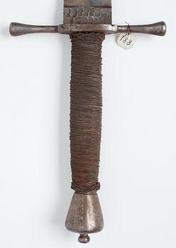 SWORD, Dutch/German, the blade from the 1640's, the hilt possibly later.