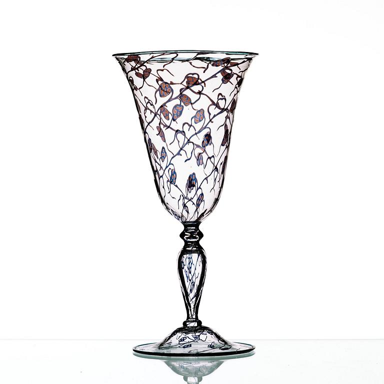 Orrefors, pokal, graal, 1923.