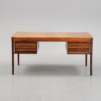 Torbjørn Afdal, A rosewood desk from Haug Snekkeri A/S, Bruksbo, Norway, 1960's.