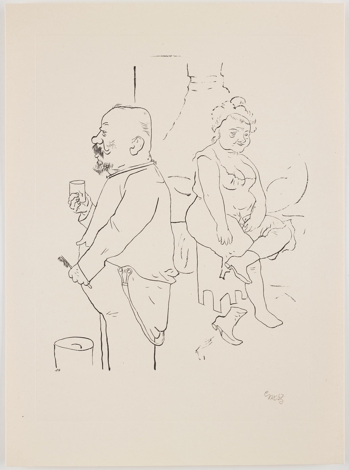 George Grosz, "Ecce Homo".