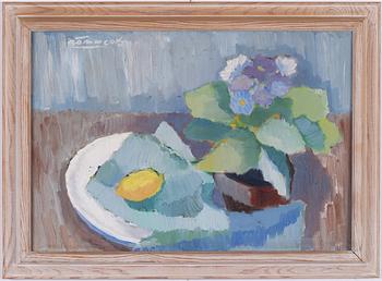 Lembit Nömmeots, Stilleben med blommor.