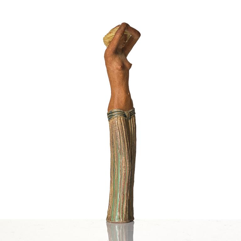 Stig Lindberg, a stoneware sculpture, Gustavsberg studio, Sweden 1940-50s.