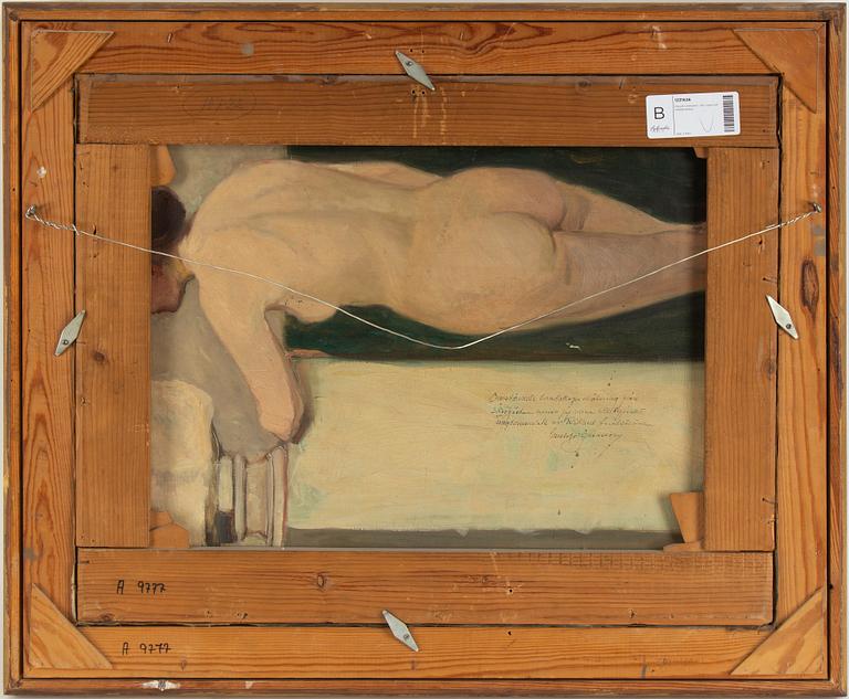 Rikard Lindström, oil on canvas, signed and dated.