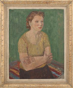 BIRGER LJUNGQUIST, olja på pannå, signerad och daterad 1936.