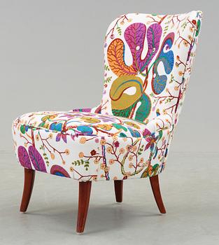 FÅTÖLJ, omkring 1900-talets mitt.