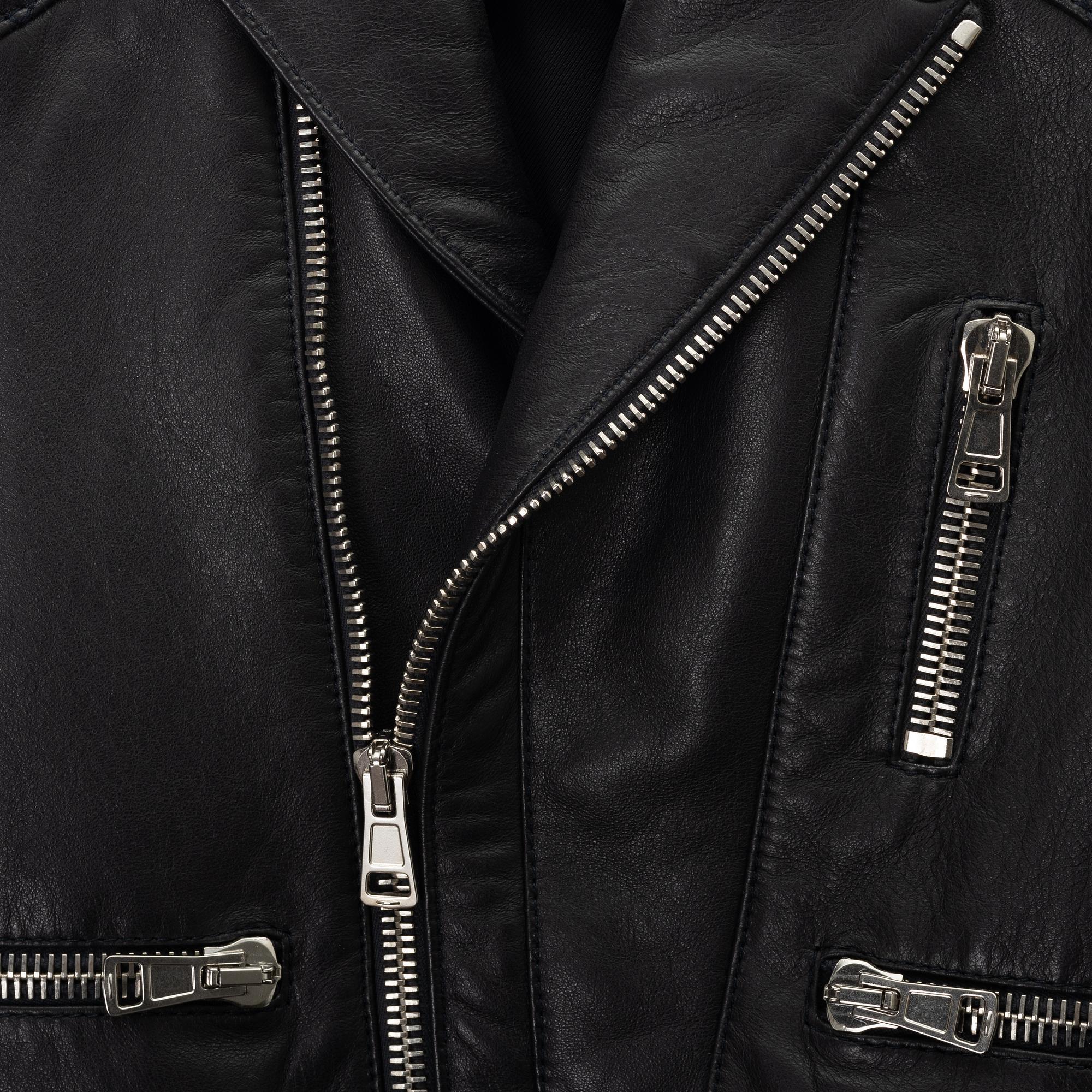 Balenciaga, a leather jacket, size 36.