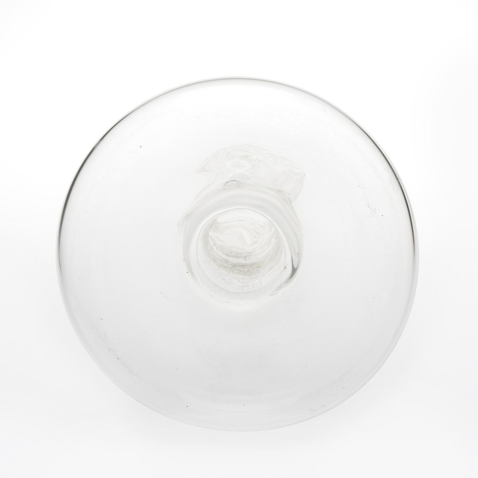 OIVA TOIKKA, GLASSKULPTUR / LAMPFOT. Sign. Oiva Toikka, Nuutajärvi Notsjö 1966.