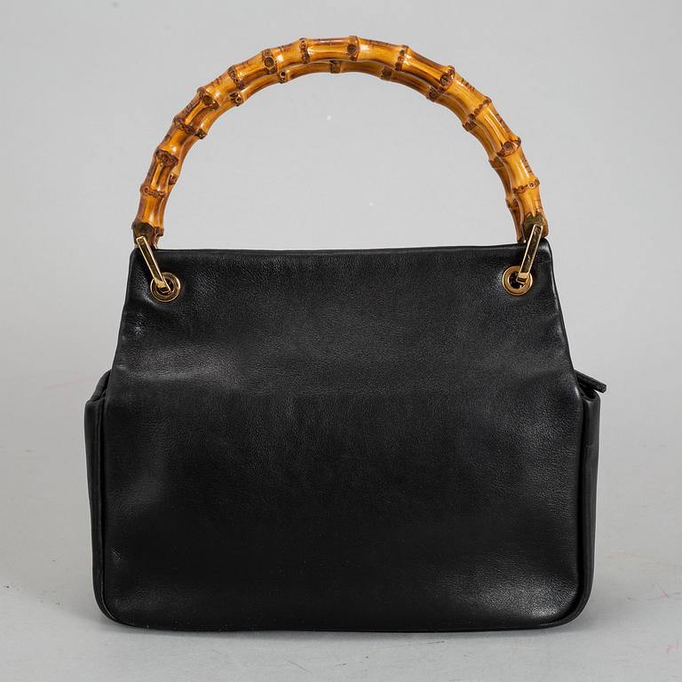 GUCCI, a 'Bamboo Leather tote'.