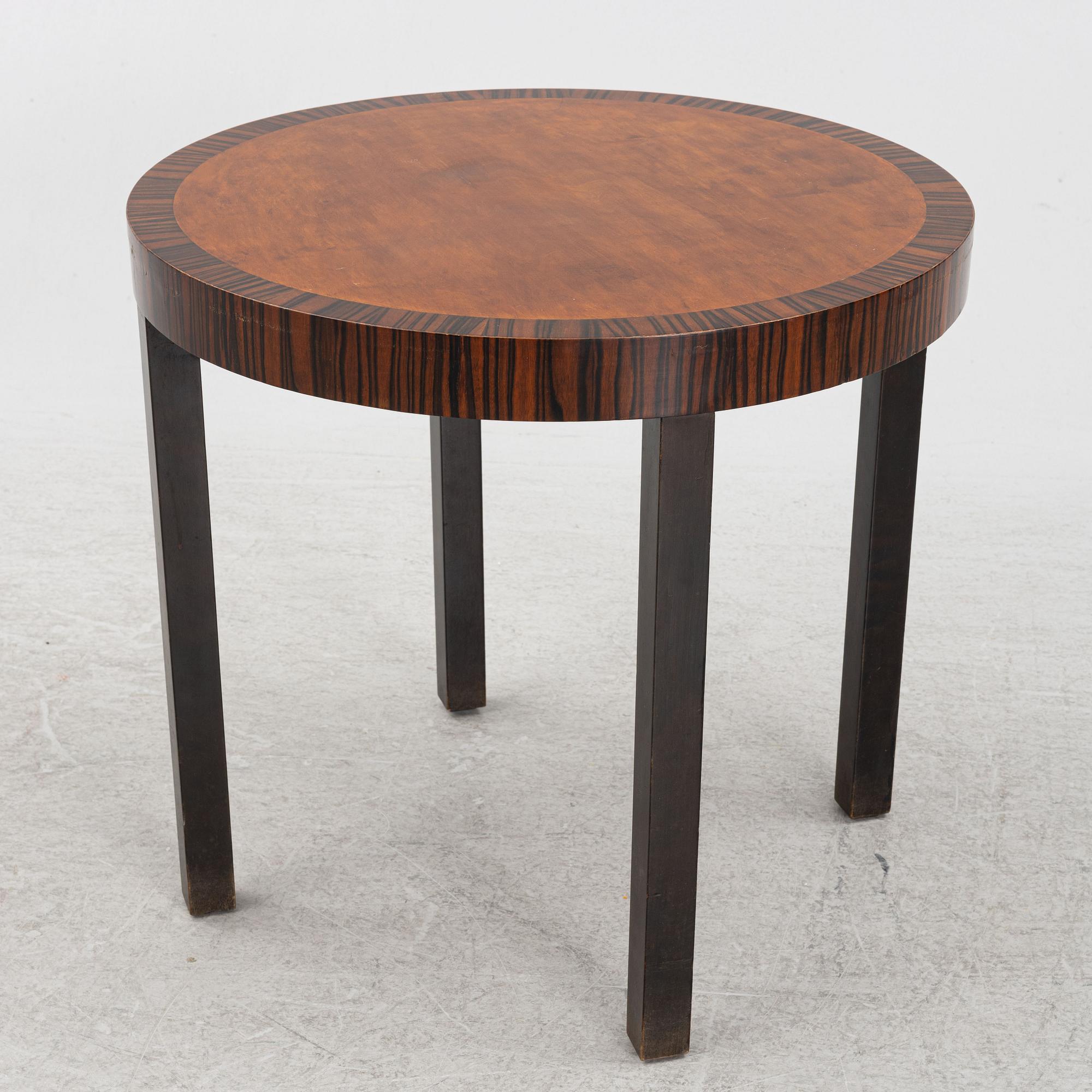 Axel Einar Hjorth, side table "Record", Nordiska Kompaniet, model designed in 1932.