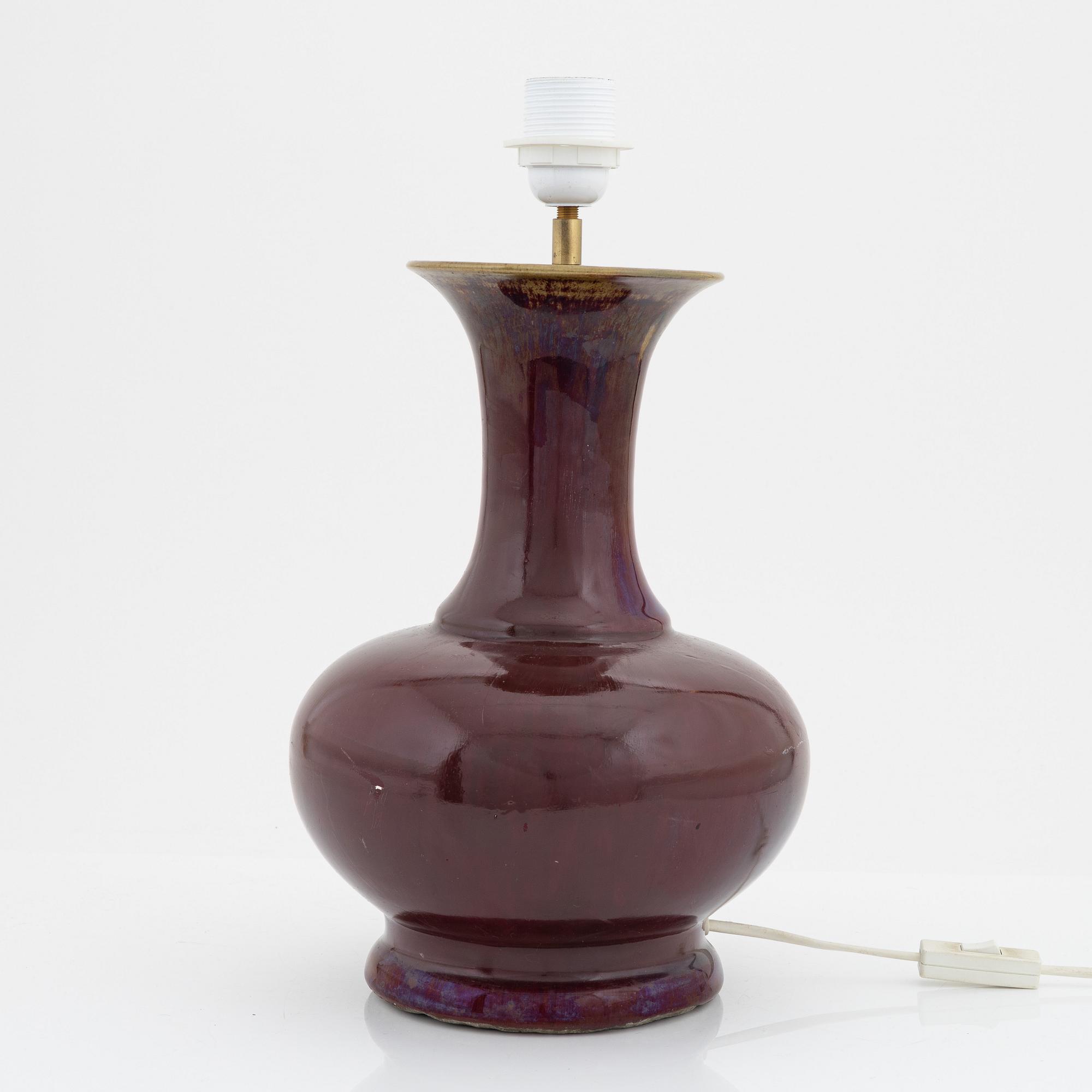 Bordslampa, Kina, 1900-tal.