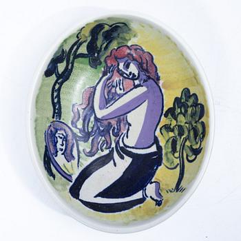 Isaac Grünewald, a bowl, Rörstrand.