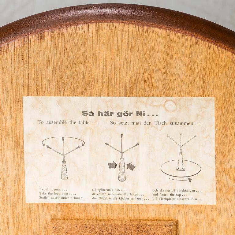 A "Alberts table" by Albert Larsson, Tibro.