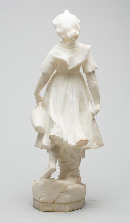 SKULPTUR, marmor, 1800-tal.