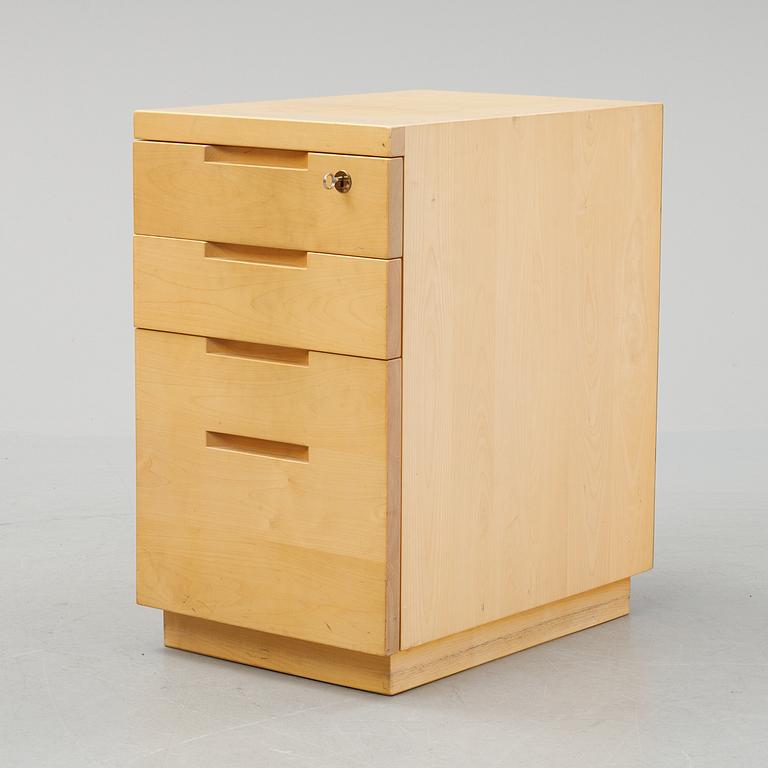 Alvar Aalto, a late 20th century '297' drawer unit for Artek.