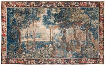 235. TAPESTRY. Tapestry weave. 298,5 x 508 cm. France beginning of the 18th century.