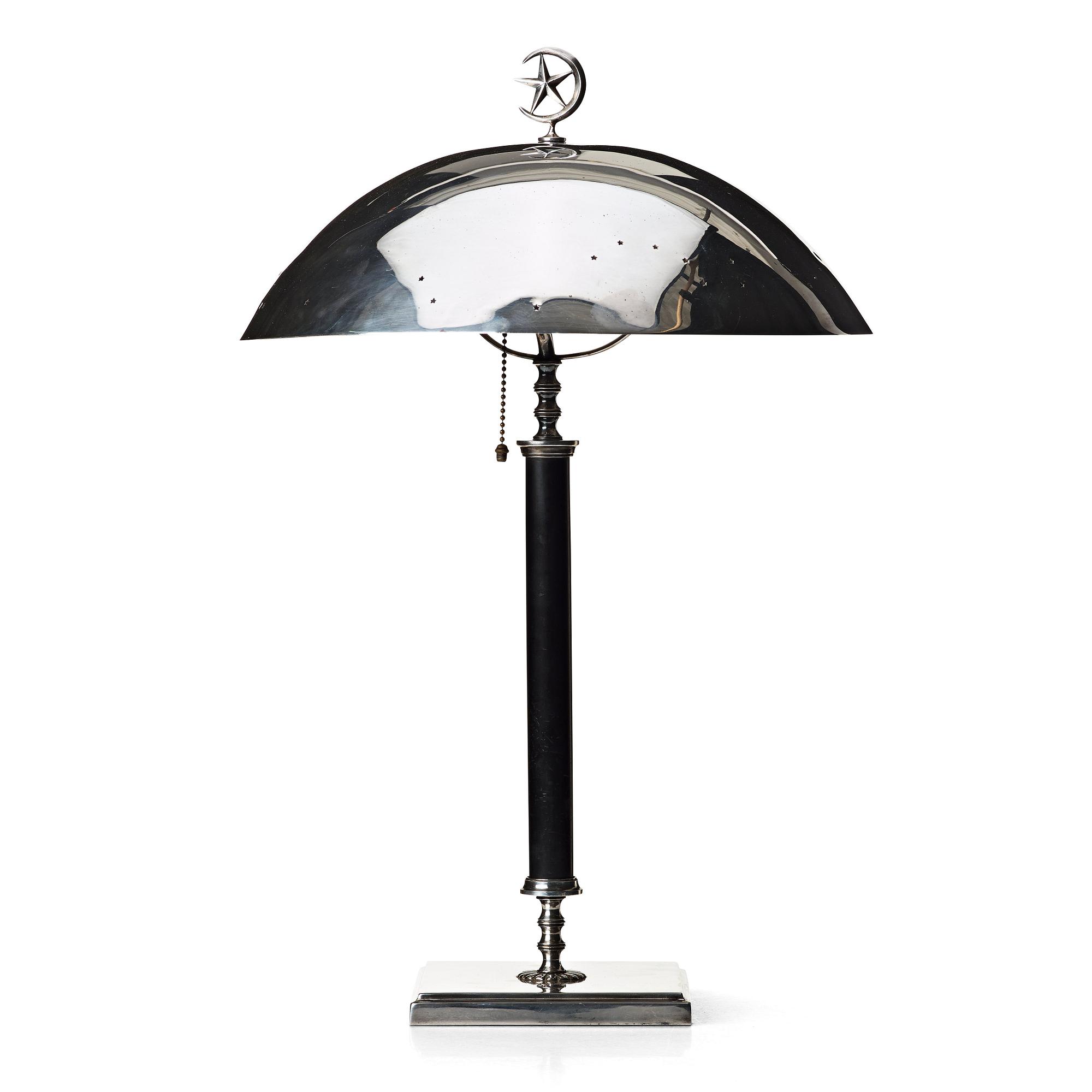 Elis Bergh, tillskriven, bordslampa, C G Hallberg, Swedish Grace 1920-tal.