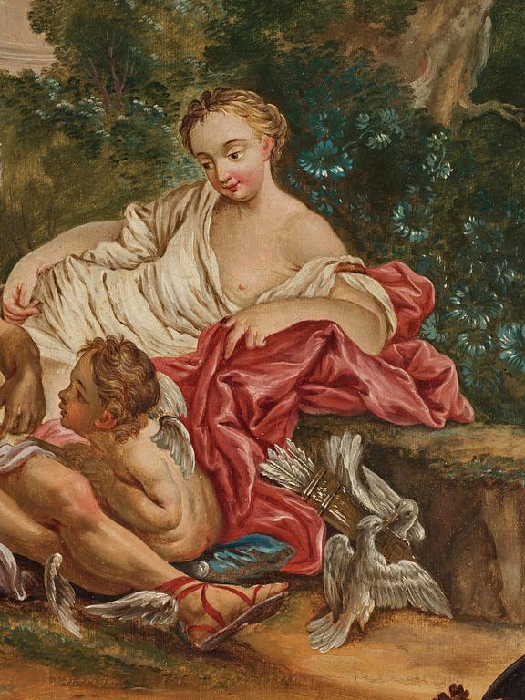 Johan Pasch Attributed to, "L'éducation de l'amour par Mercury".