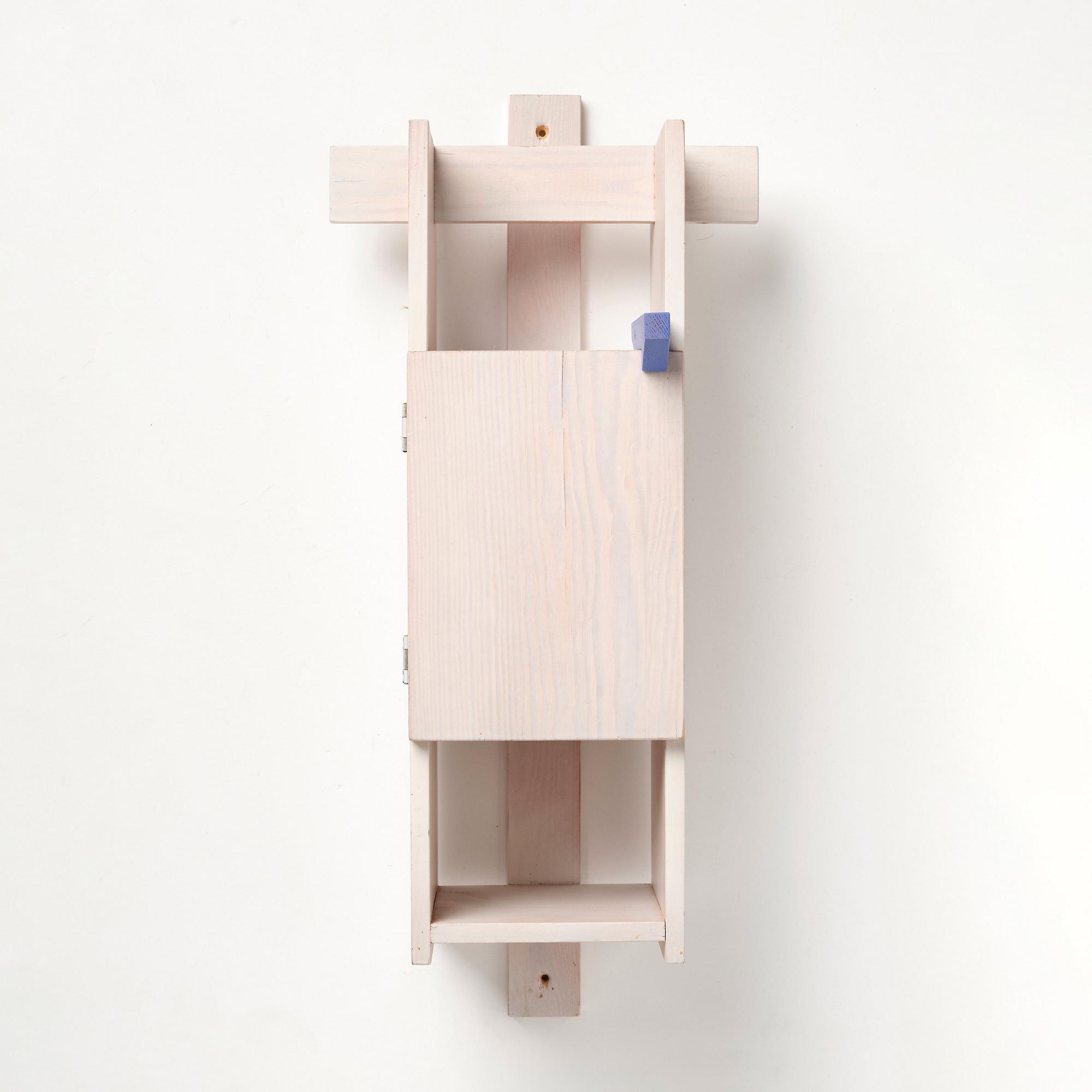 John Kandell, a wall cabinet, a version of "Arkitektskåpet", ed. 18/20, Källemo, Värnamo post 1989.