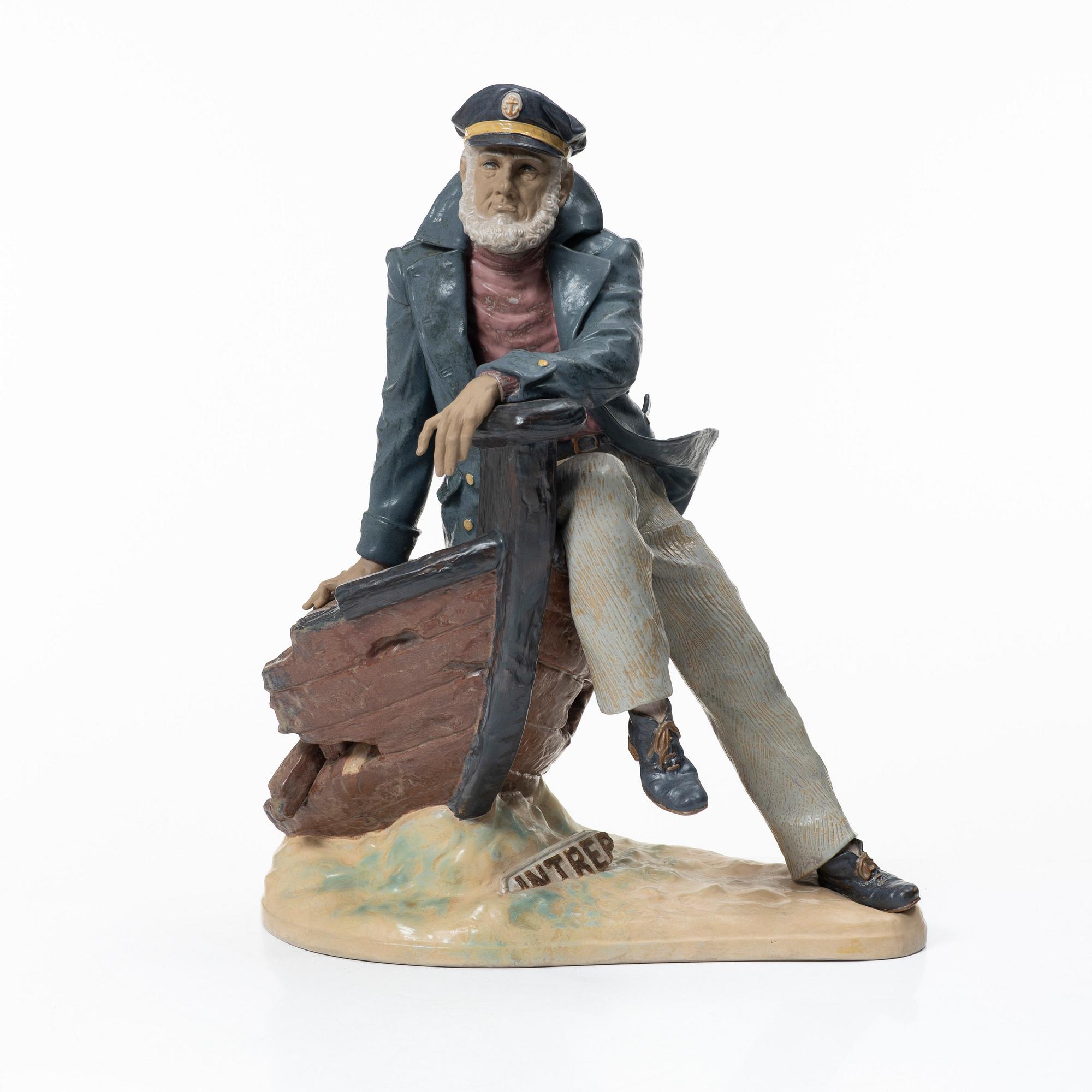 Salvador Furió, a 'Days of yore' figurine, Lladró, Spain, 1993-98.