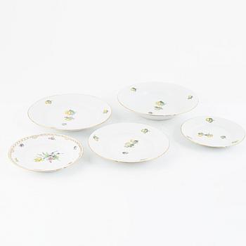 Dinner service, porcelain, 51 pieces, Bing & Grøndahl, Denmark.