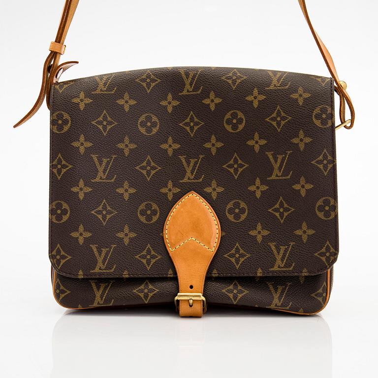 Louis Vuitton, a Monogram Canvas 'Cartouchière' bag.