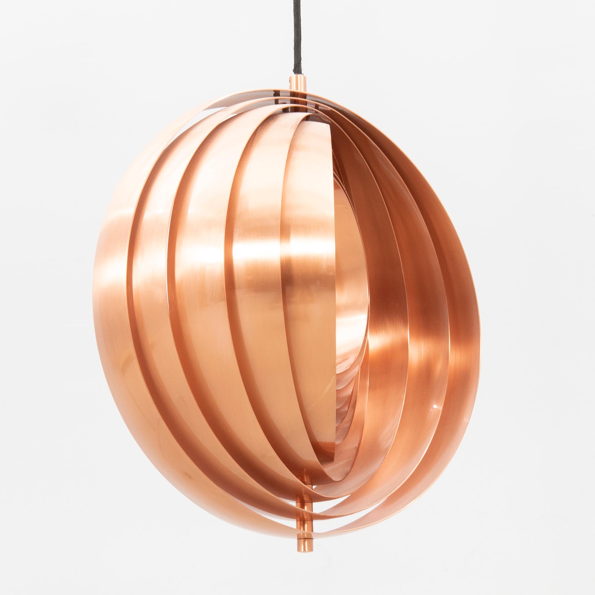 Verner Panton, pendant lamp, "Moon" for Verpan Aps.