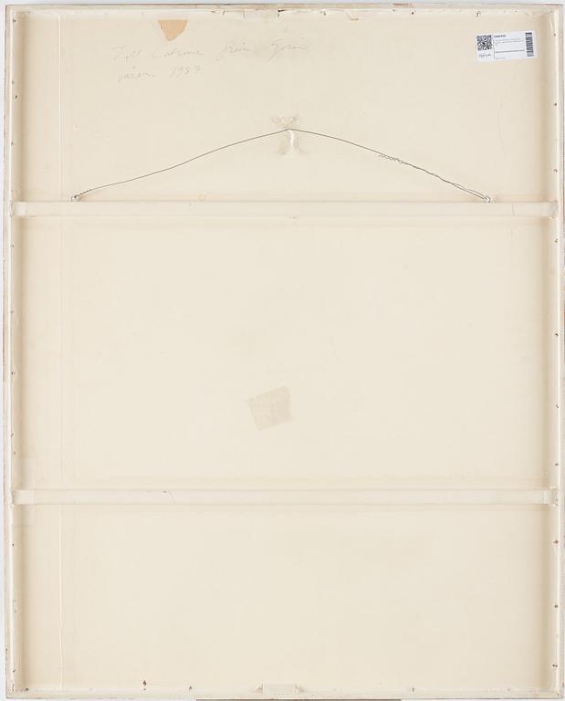 C Göran Karlsson, tempera on paper, signed and dated -87.